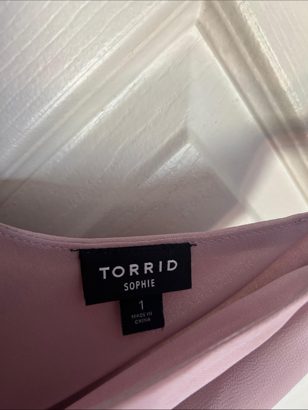 Torrid chiffon Sophie cami top size 1X - Picture 3 of 4